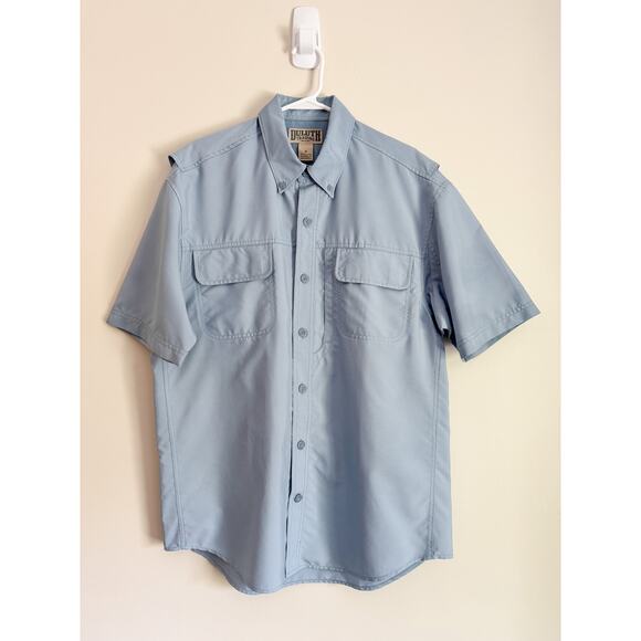 Duluth Trading Co Fishing Shirt Vented Hiking Button Up Short Sleeve Gorpcore - Picture 1 of 7
